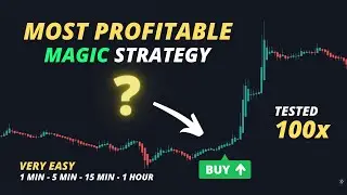 Very Easy MAGIC Trading Strategy - Is This The MOST PROFITABLE Indicator? (Tested 100 Times)