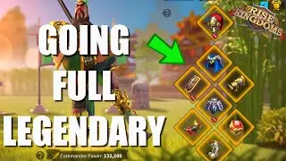 I decided to go FULL LEGENDARY EQUIPMENT - dismantling epics and forging legendary [6 pcs] - RoK