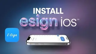 Latest Esign Method for iOS  | Install IPA Files on iPhone & iPad without PC & jailbreak no revoke