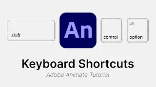 Animate faster with keyboard shortcuts - Adobe Animate CC Tutorial