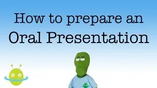 How to prepare your oral presentation