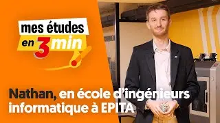 Nathan en école d'ingénieurs informatique à l'EPITA - Mes études en 3 minutes