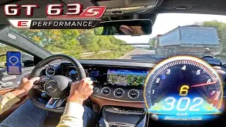 2024 Mercedes-AMG GT 63 SE with 843HP has BMW M5's for breakfast!