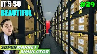 Biggest Order YET To Complete My Storage! [Supermarket Simulator]