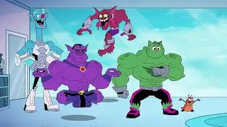 The Nerdlucks Takes The Titan's Powers - Teen Titans Go! See Space Jam