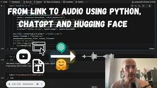 Automating Link to Audio with Python, ChatGPT & Hugging Face | Text-to-Speech Tutorial