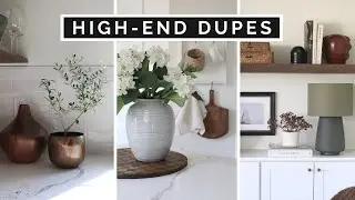 HIGH END THRIFT STORE DUPES | HOW TO STYLE THRIFTED HOME DECOR