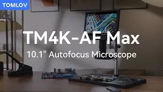 TOMLOV TM4K-AF Max 4K Autofocus Microscope 10.1