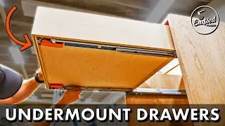 How To Make Easy DIY Drawers w/ Blum Undermount Slides // Home Bar Pt. 2