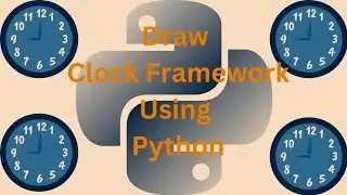 Draw a Watch Framework Using Turtle In Python