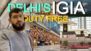 Inside Indira Gandhi International Airport + Duty Free Shops | New Delhi