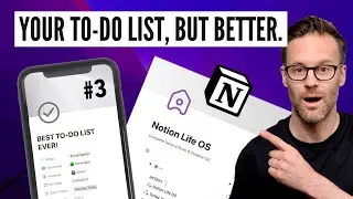 My Favourite Notion To-Do List Tips & Tricks! | Notion Life OS Guide # 3