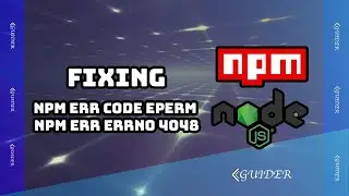 How to fix npm err code EPERM  | npm err errno 4048 | npm err syscall lstat |  npm err error eperm