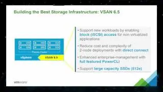 Sales 101 - Whats New in VSAN 6.5 Overview