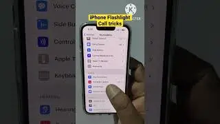 iPhone Flashlight Call tricks #shorts IPhone Flash #iphonefeatures #youtubeshortsvideo