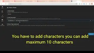 How To Make Room In Character.ai (2024) | How To Create Room In Character.ai