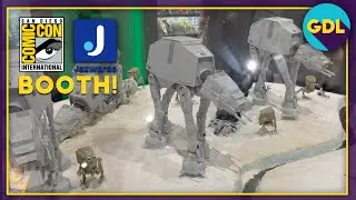 Jazwares SDCC 23 Booth Tour! Star Wars, AEW, Fortnite, and More!