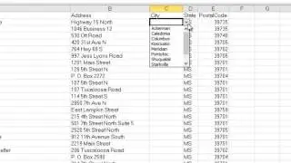 Creating Drop Down Lists in Excel 2010