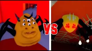 Spider Pou Vs Spider Poulina - Bous Revenge Roblox - Pou & Poulina Turn Into Spiders