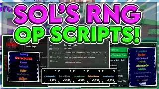 [NEW] Sol's RNG Script Hack | FREE Instant ROLL | Infinite Free Potions + Coins | FREE GAMEPASS!