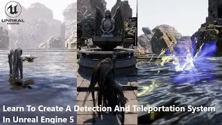 Learn Unreal Engine5/How to Create Detection And Teleportation System In Unreal Engine5|UE5 Tutorial