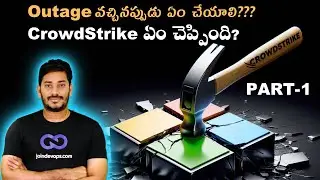 PART-1 | Microsoft Global Outage: CrowdStrike Remedy | Best DevOps telugu training