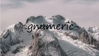 How to pronounce .gnumeric?