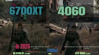 RX 6700 XT vs RTX 4060 - 1080p gaming