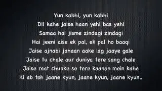 Tu Meri   Bang Bang lyrics