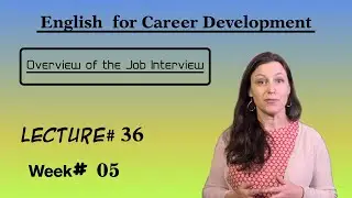 English for Career Development l Lecture# 36