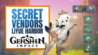 SECRET vendors in Liyue Harbor | Genshin Impact Tips