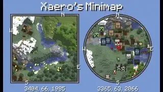 MINIMAP на ВЕРСИЮ 1.16.5 для МАЙНКРАФТ полный ОБЗОР