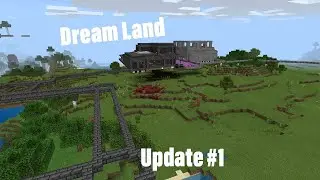 Building my own Theme Park in Minecraft - Progress Update #1 (Dream Land)