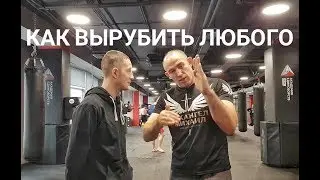 Как надо бить чтобы вырубить с одного удара  Советы бойца MMA Алексея Олейника