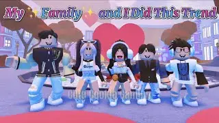 My ✨Family✨ and I Did This Trend 🍪Cute Cookie Gaming🍪