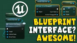 Using Blueprint Interface to Communicate Between Blueprints is so EASY! in Unreal Engine UE5 UE4