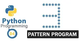 Python Pattern Programs | Printing Stars * in 3 Shape