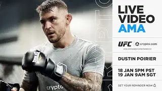 Live Video AMA with Dustin Poirier, UFC Athlete | Hosted by Megan Olivi