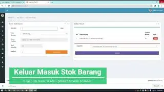 Aplikasi penjualan (POS) dan Inventory stok barang berbasis web