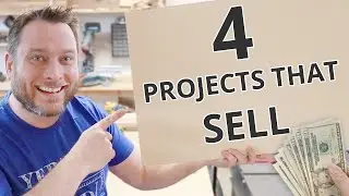 4 Woodworking Projects That You Can Sell | Side Hustle Business