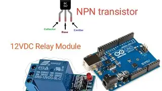 How to use 12VDC Relay Module with Arduino