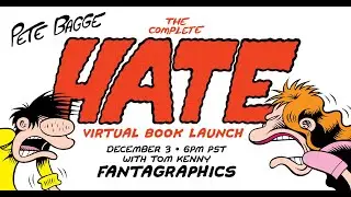 Book Launch: The Complete Hate with Peter Bagge & Tom Kenny