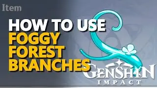 How to use Foggy Forest Branches Genshin Impact