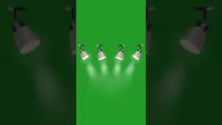 STUDIO LIGHTS GREEN SCREEN ANIMATION(NO COPYRIGHT)