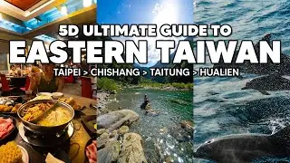 5-Day Ultimate Guide to Eastern Taiwan— Taipei, Chishang, Taitung, Hualien