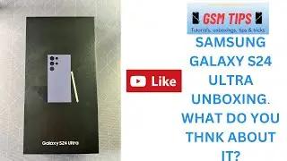 Samsung S24 ULTRA Unboxing