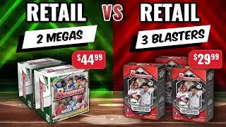 🚨NEW RELEASE🚨2024 BOWMAN MEGA BOXES!! 2 AUTOS! 2 MEGAS VS 3 2024 BOWMAN BLASTER BOXES