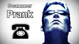 JC Denton Calls Tech Support Scammers - Deus Ex Prank Call