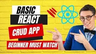 React js CRUD application for beginner in detail