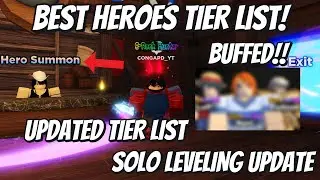 [SEASON 2] BEST HEROES TIER LIST IN ANIME DUNGEON FIGHTERS